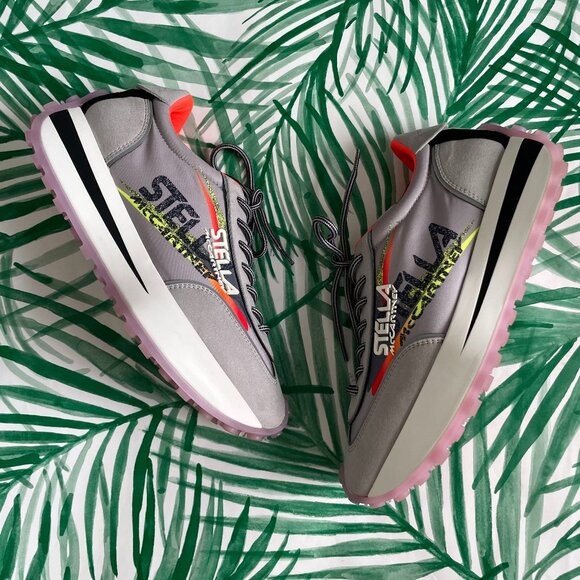 Stella McCartney Reclyspe Platform Low Top Sneakers Size 38 (US 7.5) - Picture 1 of 7